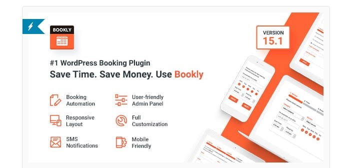 Bookly – Appointment Booking and Scheduling Software System by Ladela