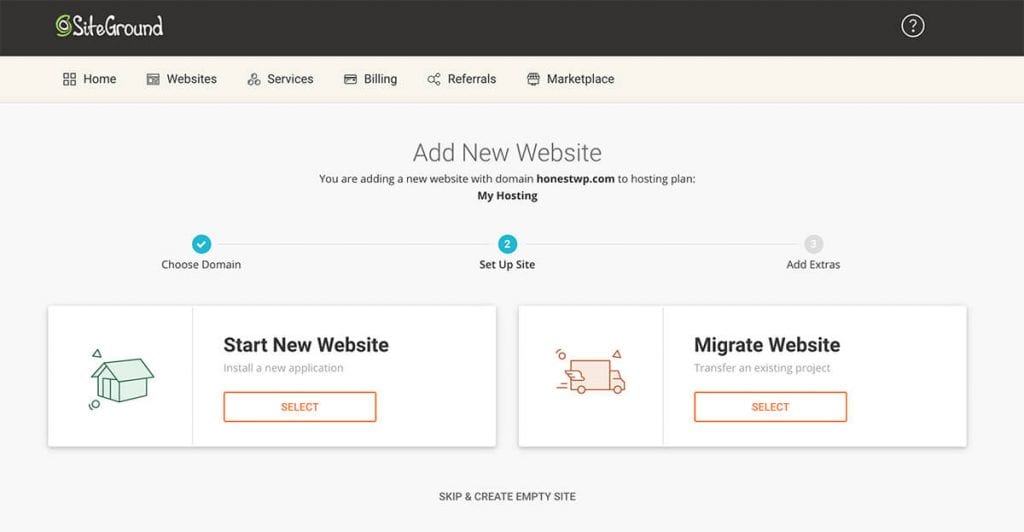 Creating-a-website-with-siteground