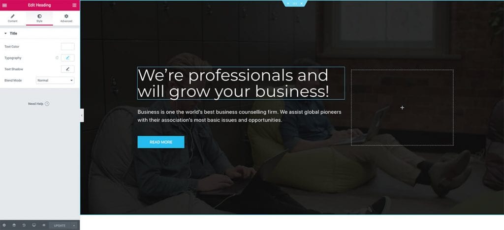 customizing layout