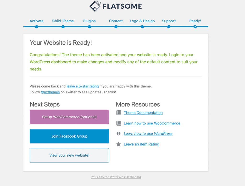 Setting up WooCommerce