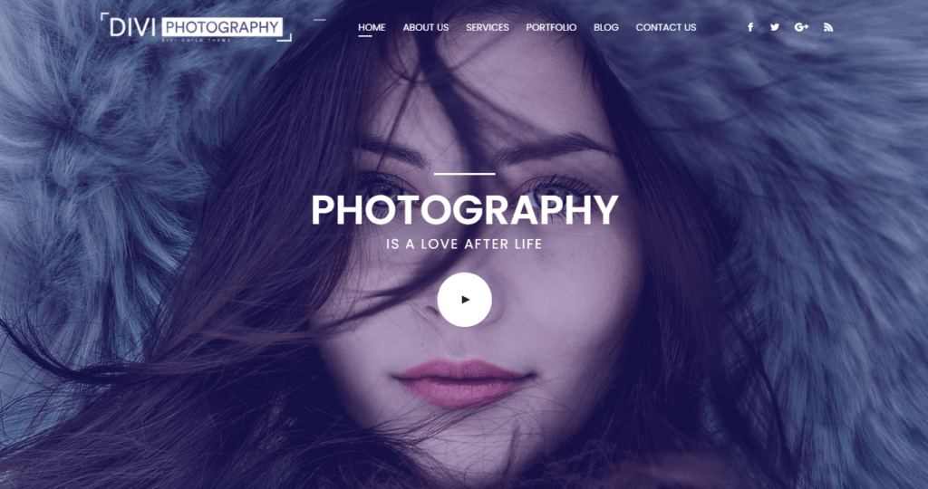 Divi Photography child theme
