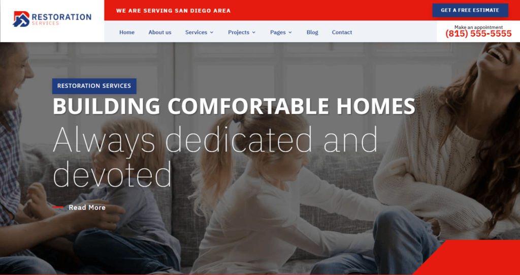 Restoration Divi child theme
