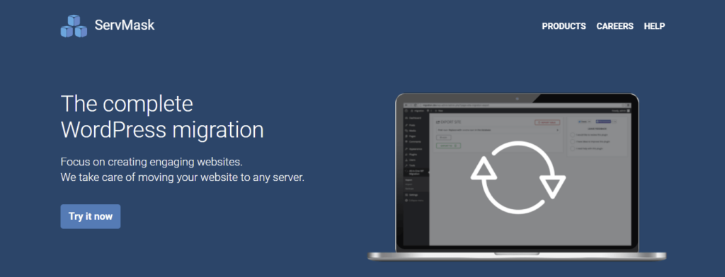 All-in-One WP Migration (Rating: 4.5/5)