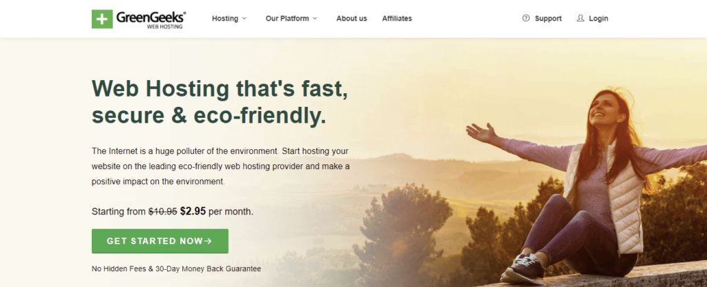 GreenGeeks - Web hosting that's fast, secure, and eco-friendly