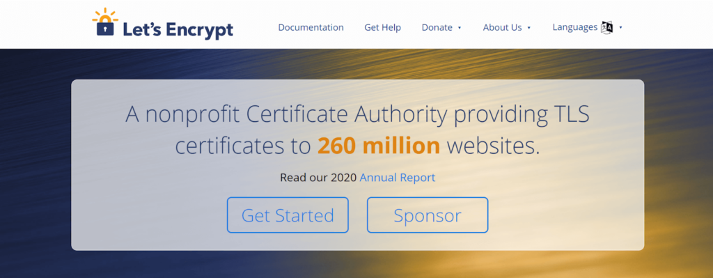 Let's Encrypt - A nonprofit certificate authority providing TLS certificates to 260 million websites