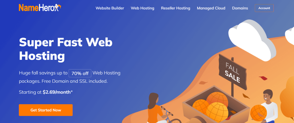 NameHero – Up to 80% Discount