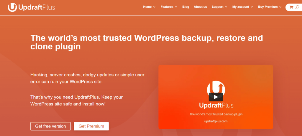 UpdraftPlus - The world's most trusted WordPress backup, restore, and clone plugin