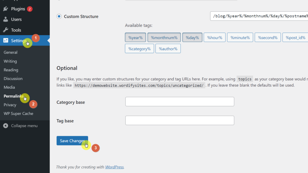 Go to the permalinks settings of your site and save the changes