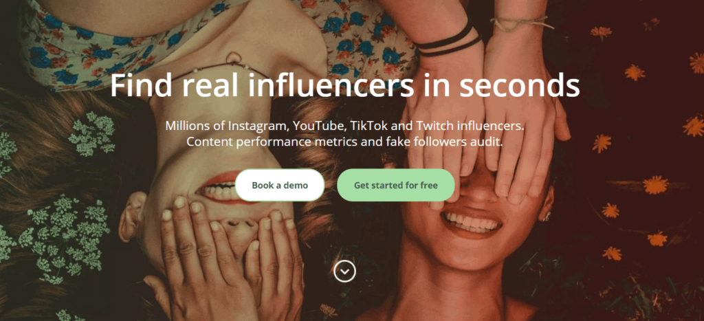Find real influencers in seconds
