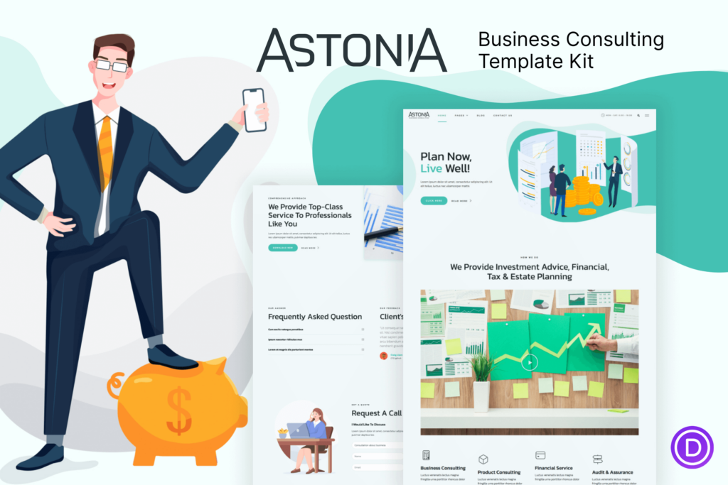 Business Consulting Divi Layout Kit
