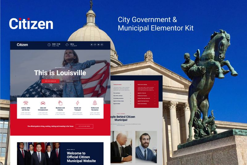 Citizen - City Government Municipal Elementor Kit