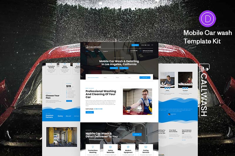 Callwash-Mobile-Car-Wash-Divi-Template-Kit