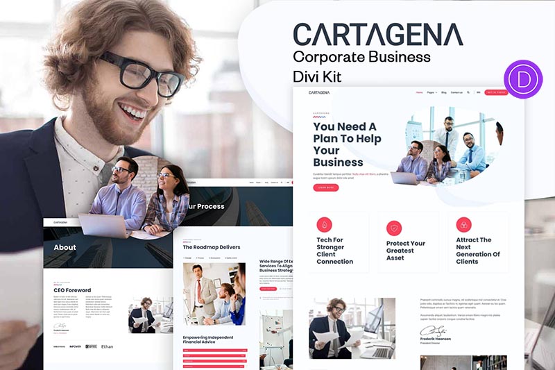Cartagena-Corporate-Business-Divi-Template-Kit