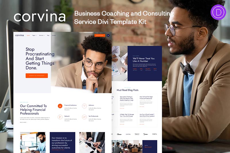 Corvina-–-Business-Coaching-Consulting-Service-Divi-Template-Kit