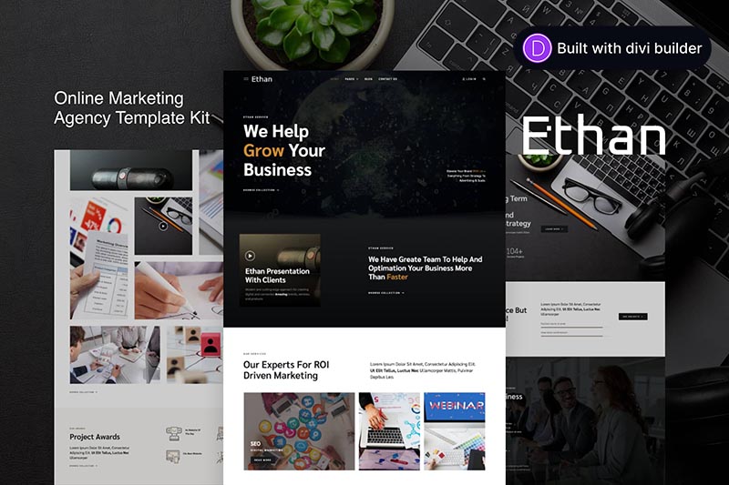 Ethan-–-Online-Marketing-Agency-Divi-Template-Kit