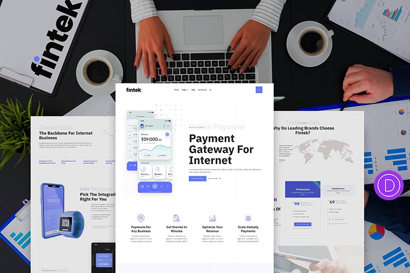 Fintek-Financial-Technology-Divi-Template-Kit