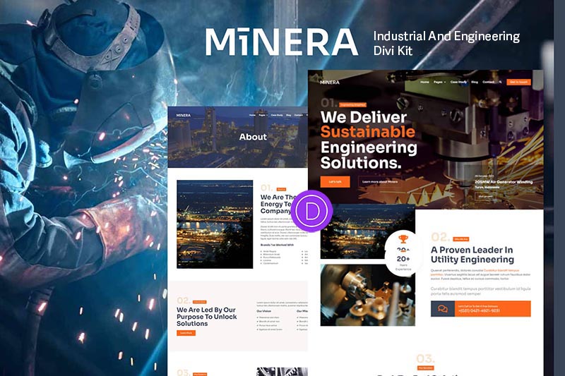 Minera-Industrial-and-Engineering-DIVI-Template-Kit