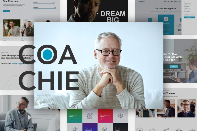 Coachie - Life Coach Elementor Template Kit