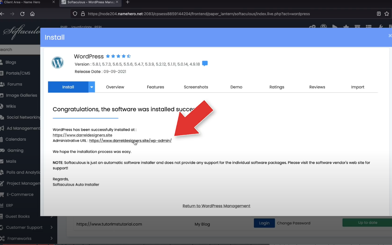 WordPress Installation WordPress Installation