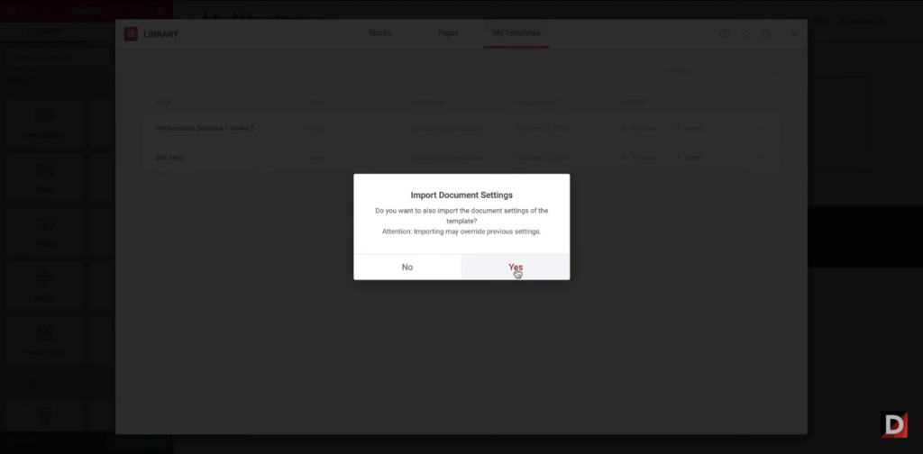 Guide To Importing Templates