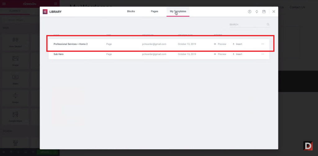 Guide To Importing Templates