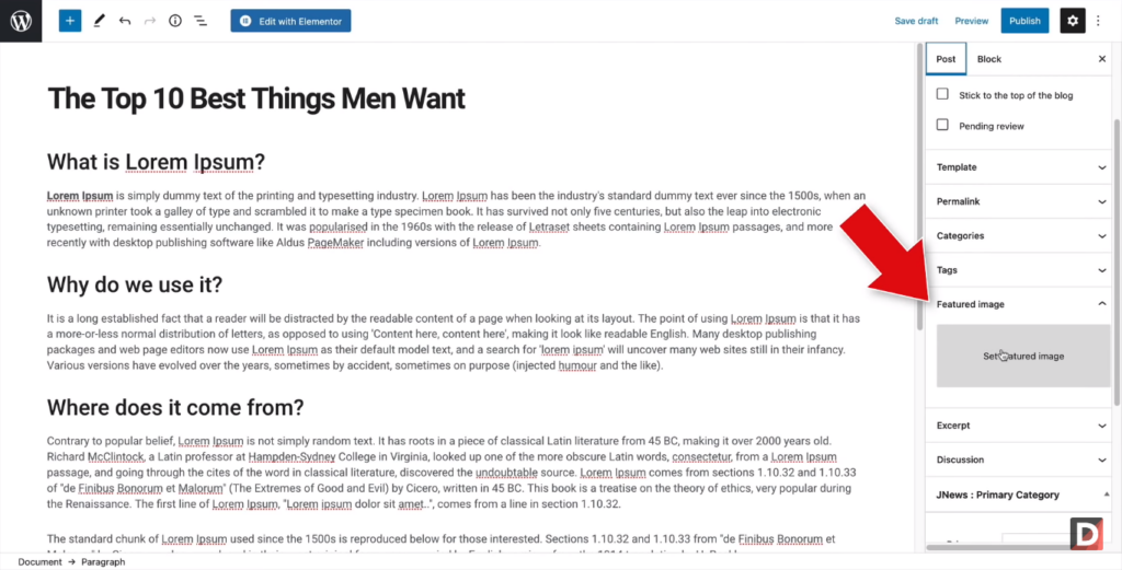 Adding Content To WordPress Post