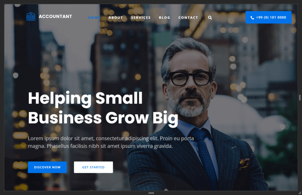 account prebuilt website by jupiter
