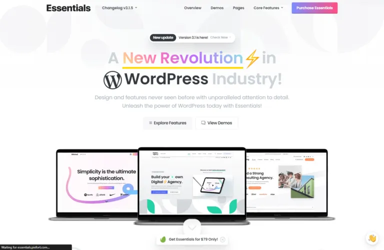 a new revolution in WordPress industry