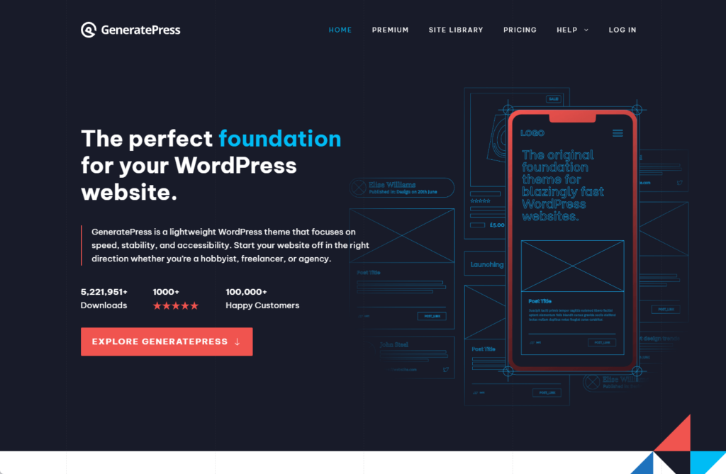 the perfect foundation for your wordpress website