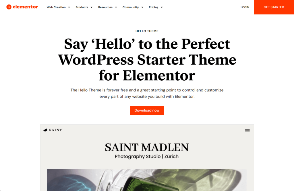 say hello to the perfect wordpress starter theme for elementor
