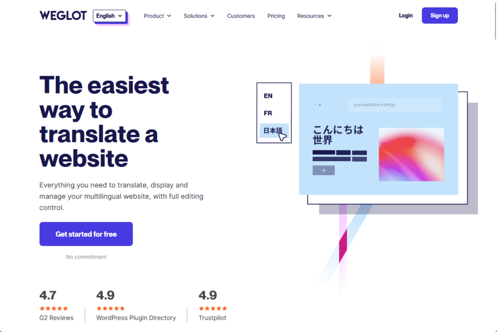 weglot - the easiest way to translate a website