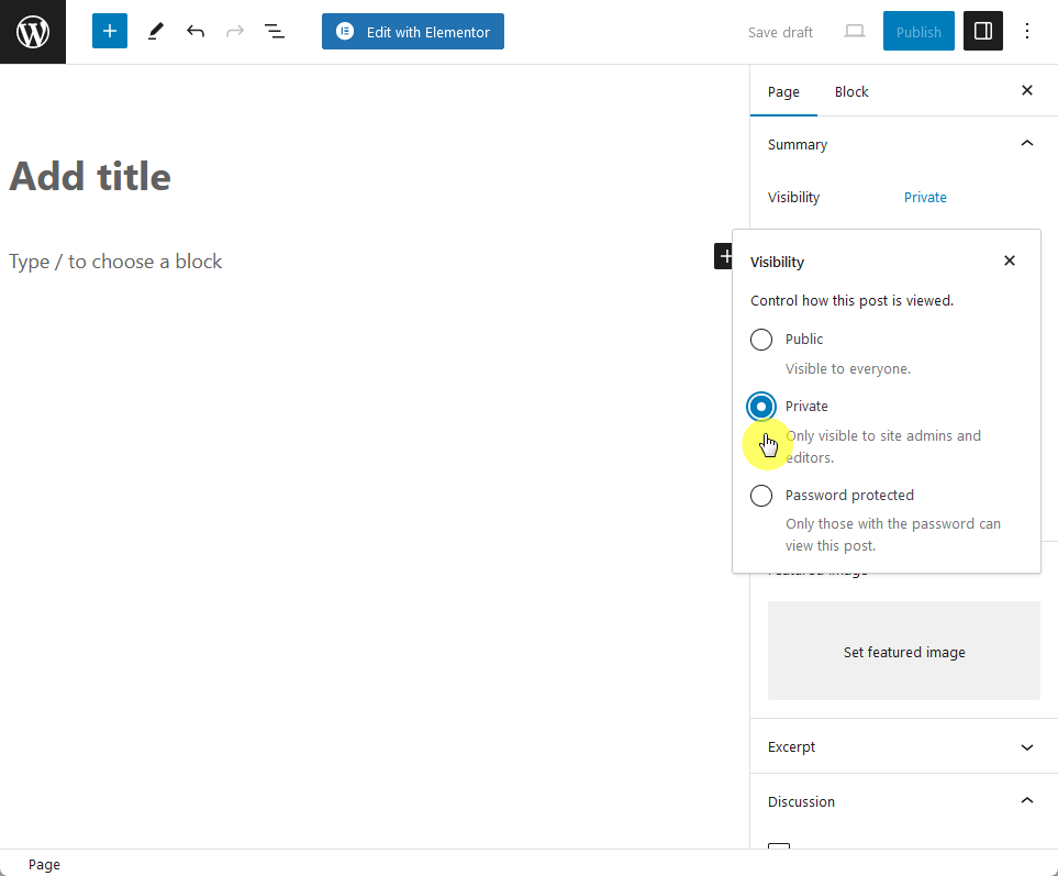 control how this post is viewed — switched to private