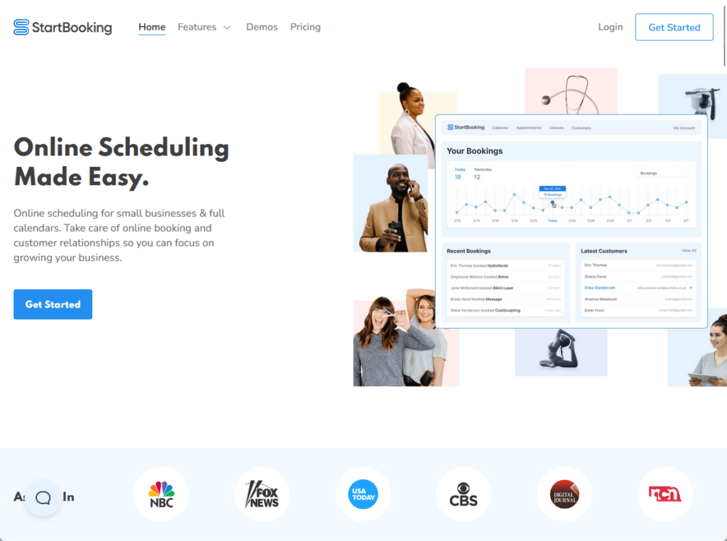 startbooking: online scheduling made easy