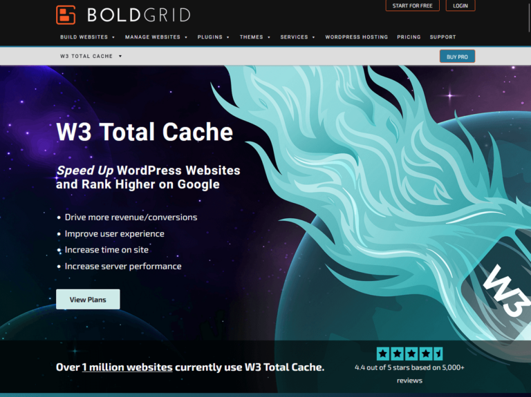 w3 total cache: speed up wordpress websites and rank higher