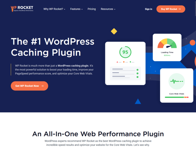 wp rocket: the #1 wordpress caching plugin