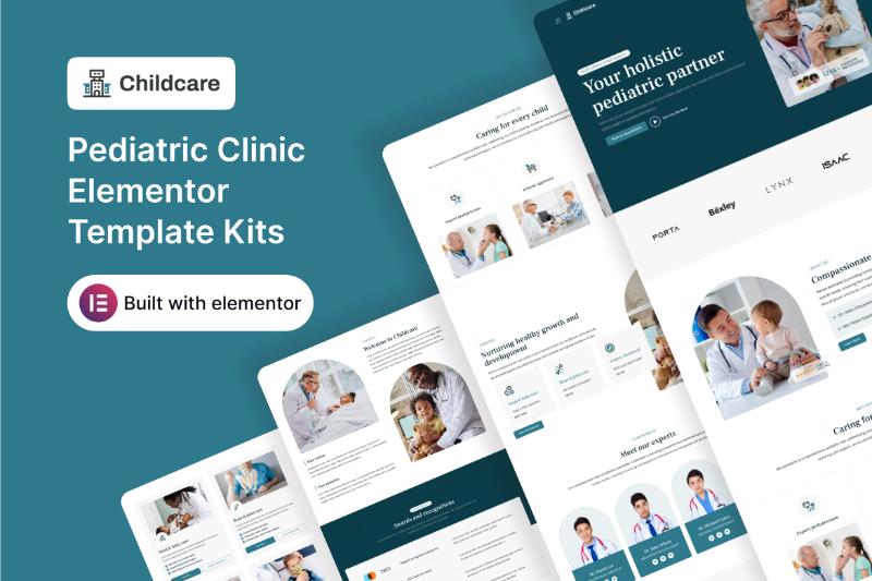Childcare - Pediatric Clinic Elementor Template Kit