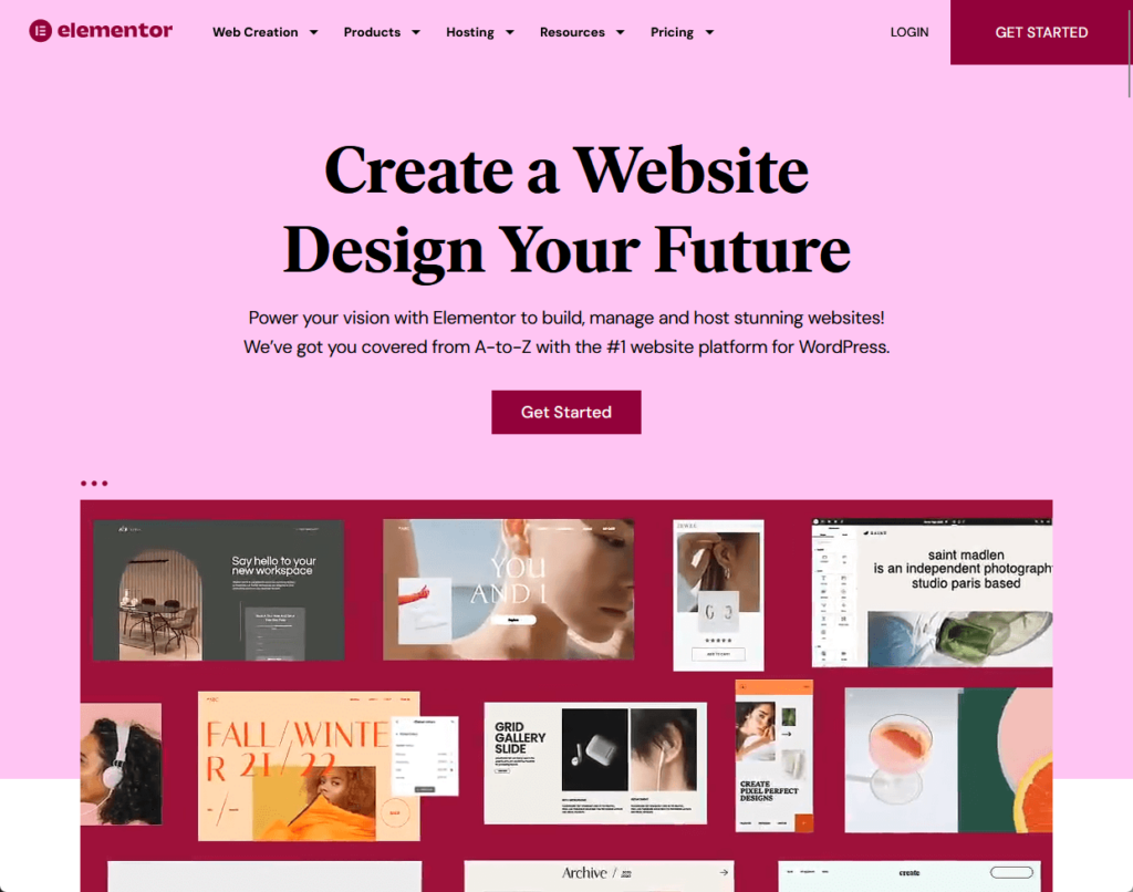 Elementor: Create a Website Design Your Future