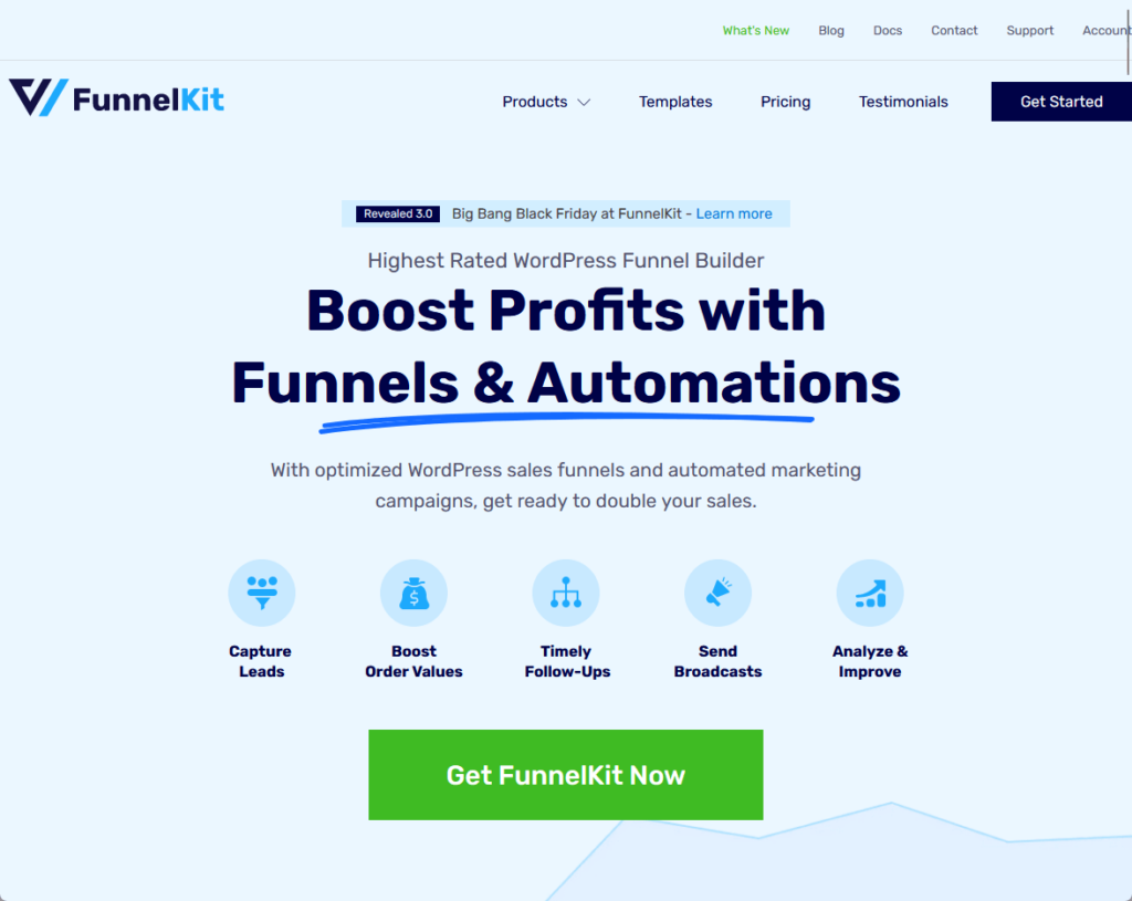 FunnelKit: Boost Profits with Funnels & Automations