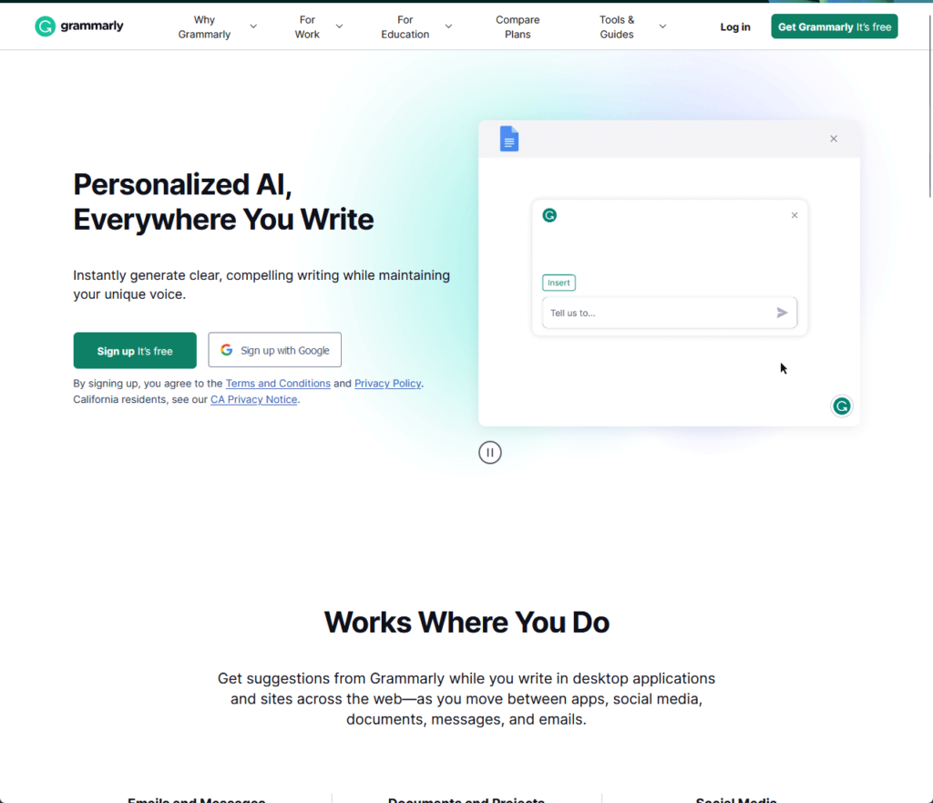 Grammarly: Personalized AI, Everywhere You Write