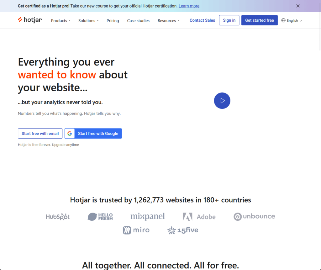 Hotjar: Everything you ever wanted to know about your website