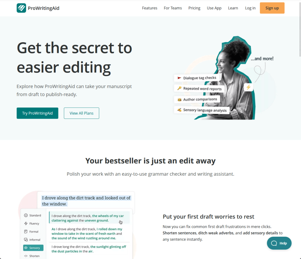 ProWritingAid: Get the secret to easier editing