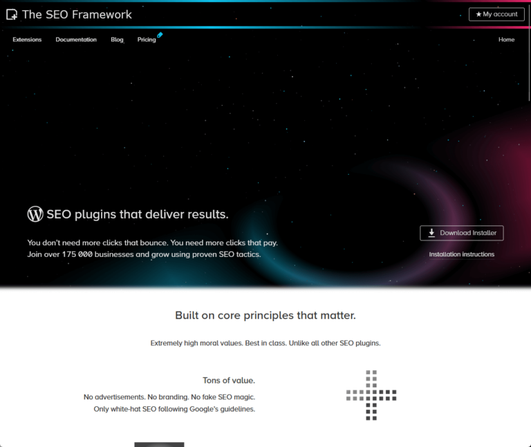 The SEO Framework: SEO plugins that deliver results