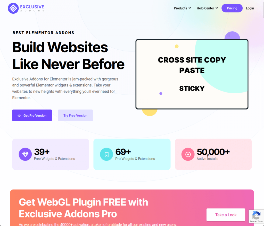 Exclusive Addons: Build Websites Like Never Before