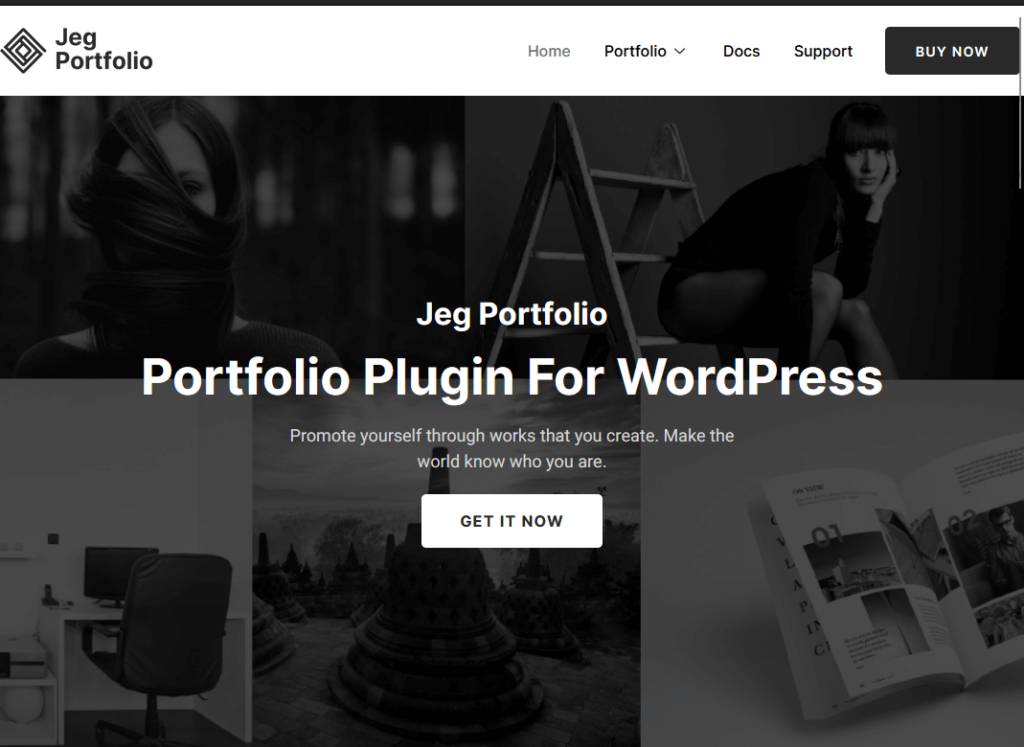 Jeg Portfolio Portfolio Plugin For WordPress