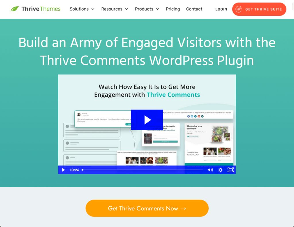 Build an Army of Engaged Visitors with the Thrive Comments WordPress Plugin