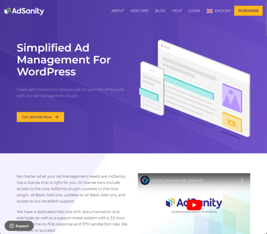Simplified Ad Management For WordPress