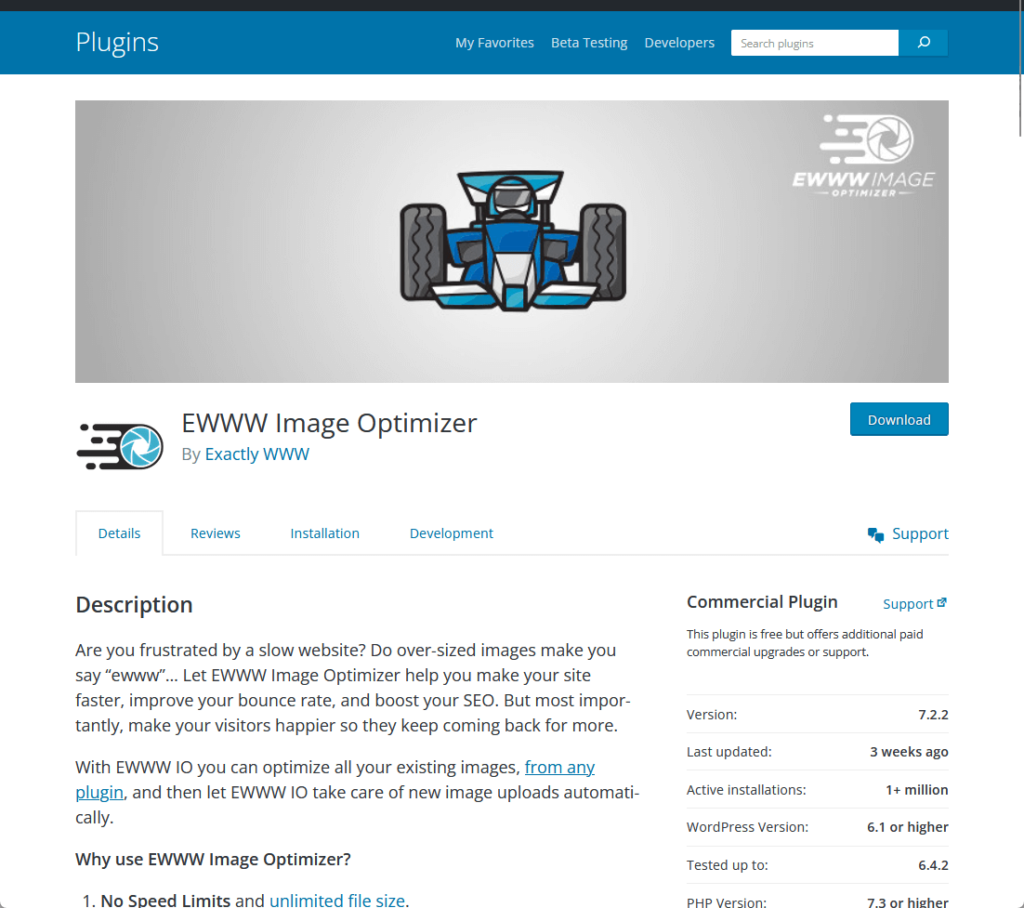 EWWW Image Optimizer By Exactly WWW