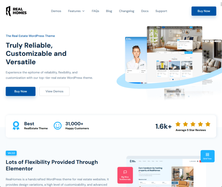 RealHomes Theme Review: A Real Estate Game-Changer?