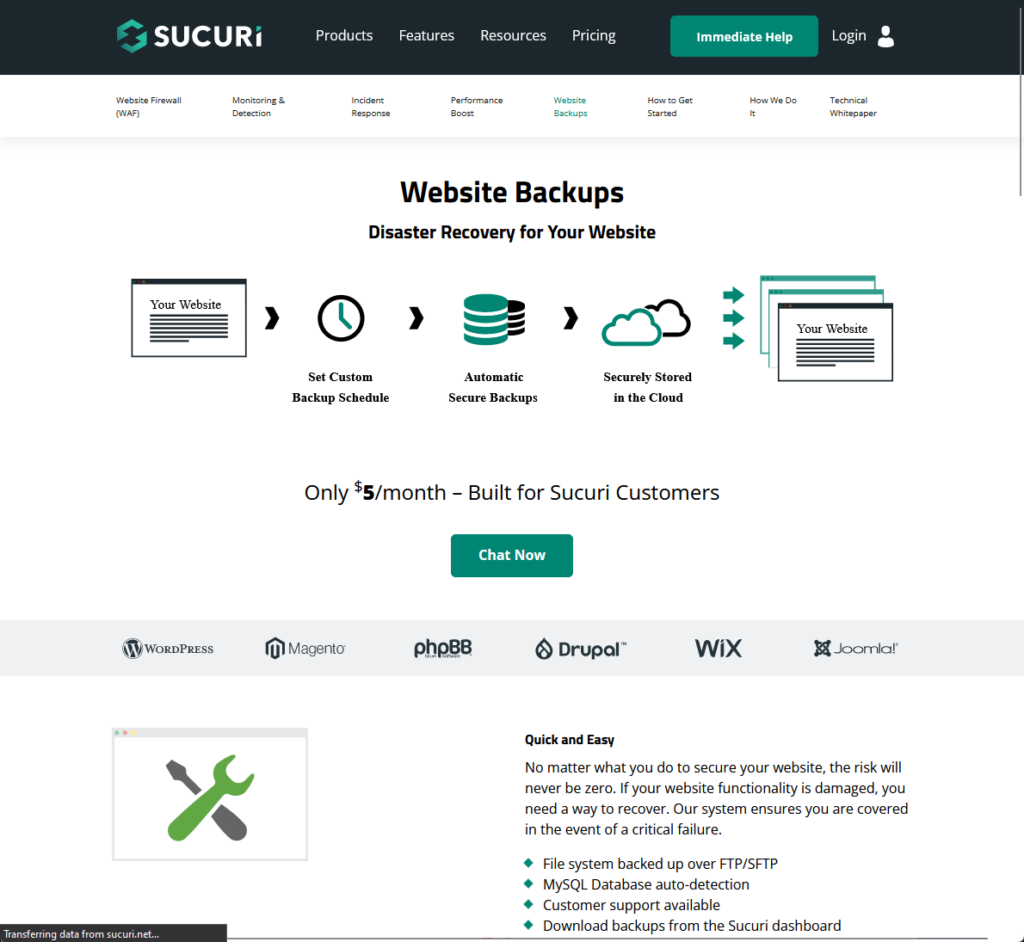 Website Backups Disaster Recovery for Your Website