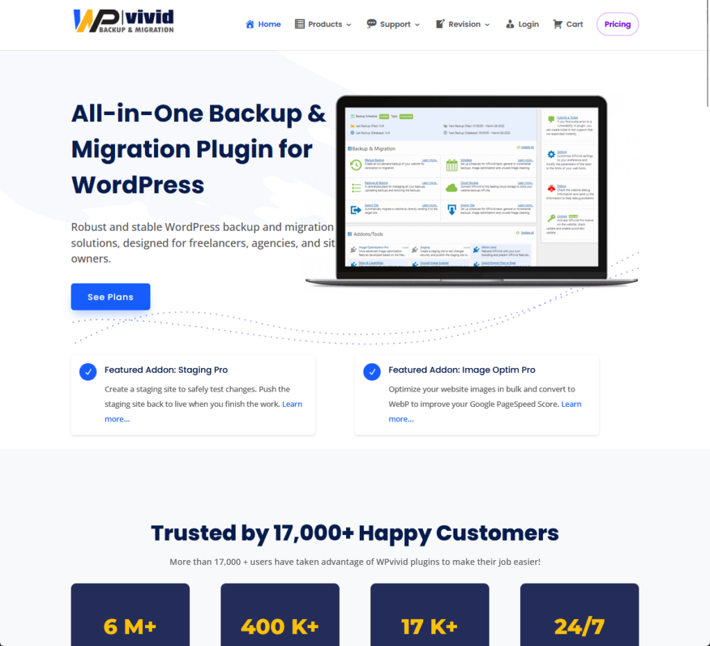 All-in-One Backup & Migration Plugin for WordPress